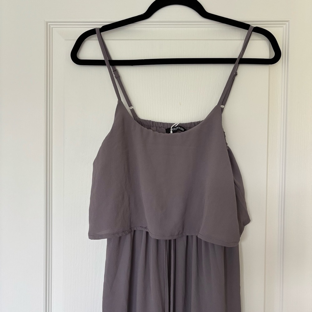 BNWT Adjustable Strappy Summer Midi Dress w/ Split Hem - Size L - Picture 4 of 10